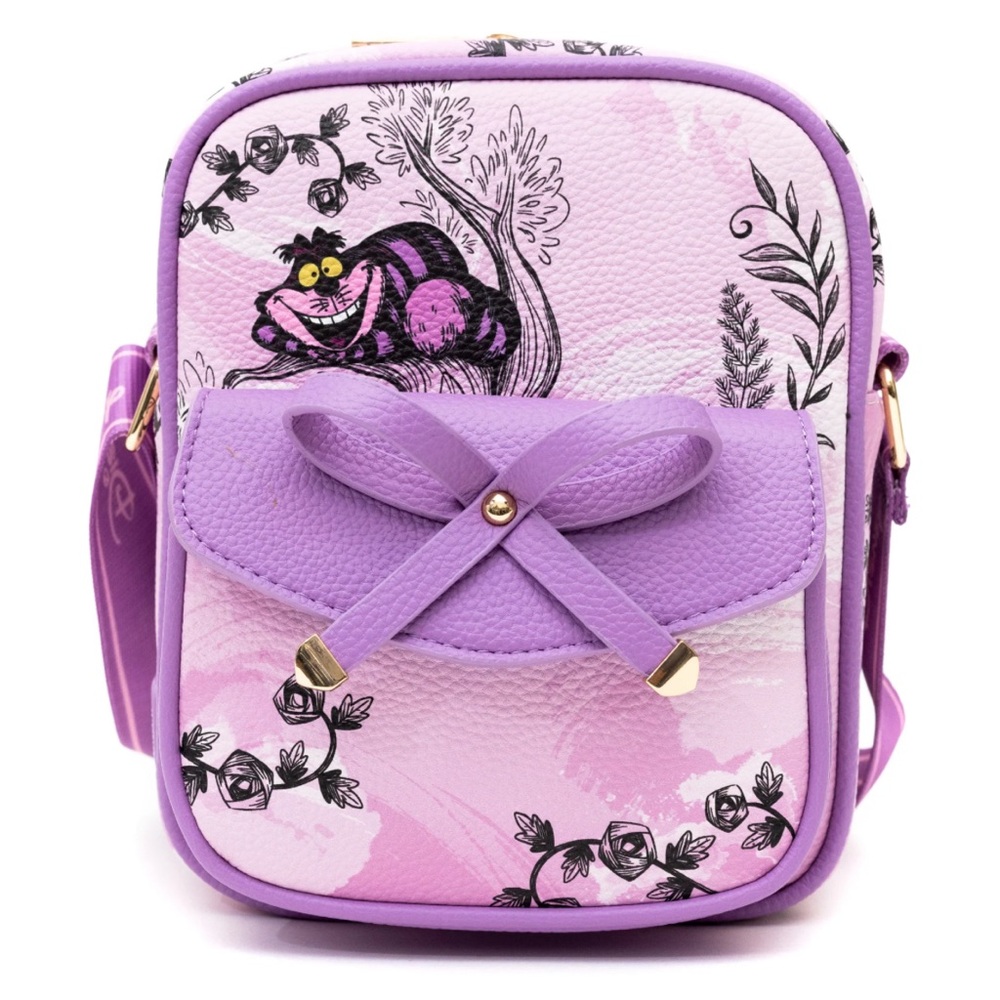 WondaPop Luxe Disney Cheshire Cat Crossbody Bag NWT
